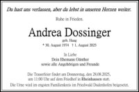 eine Anzeige