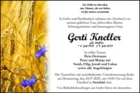 eine Anzeige