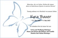 eine Anzeige